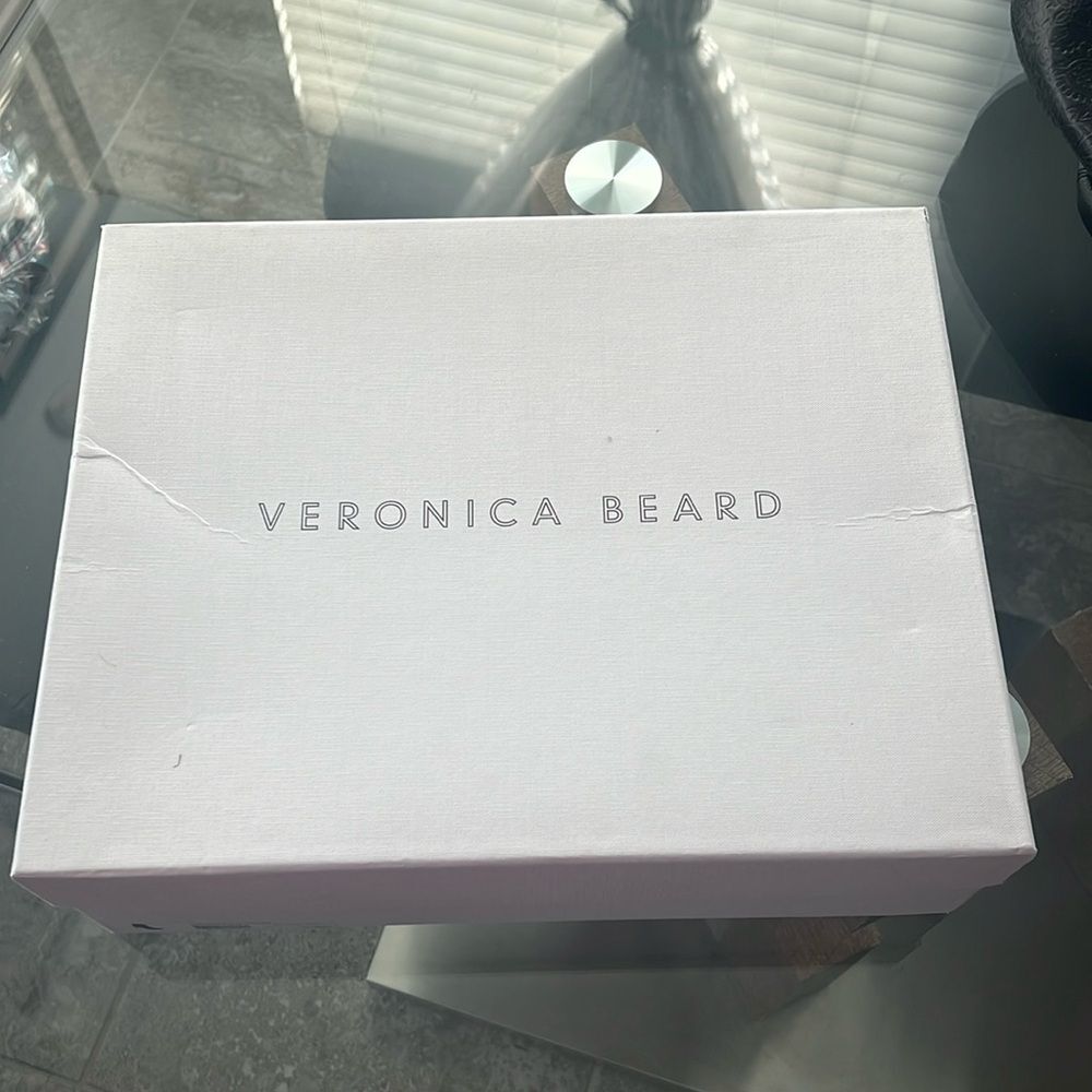 Veronica Beard Dali Suede Platform Ankle Boots, Black, New, Size 8 - Picture 12 of 16